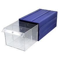 Ячейка наборная FUHENGSHENG 130х160х317 (ВхШхГ) синяя, материал HDPE | код 86864 | FUHENGSHENG