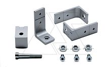 Уголки для крепления С-образной рейки WTSU-001 (3шт) и компенсационный упор | код WTSQ-005 | ETA