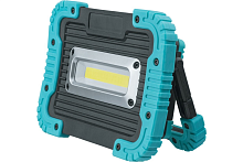 Фонарь светодиодный NPT-SP22-ACCU 10Вт COB LED 700лм 50м аккумуляторный прожектор пластик 3Ач | код 22591 | Navigator Group