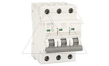Авт. выключатель GYM8-3P-32C, 3P, 32A, хар-ка C, 4,5kA, 3M | код GYM83P32C | GEYA