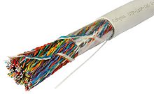 Cabeus UTP-100P-Cat.5-IN-LSZH Кабель витая пара UTP (U/UTP), категория 5, 100 пар (24 AWG), одножильный (solid), LSZH, нг(А)-HF | код 10171c | Cabeus