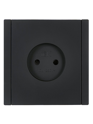 FORTE&PIANO Роз. без з/к с з/ш в/к 10А FP117 чер. IEK | код FP-R13-10-K02 | IEK фото 2 FORTE&PIANO Роз. без з/к с з/ш в/к 10А FP117 чер. IEK | код FP-R13-10-K02 | IEK фото 2