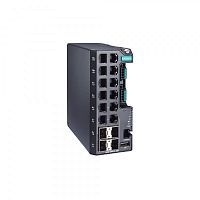 Коммутатор EDS-G4012-4GC-HV Managed Full Gigabit Ethernet switch with 8 10/100/1000BaseT(X) ports, 4 10/100/1000BaseT(X) or 100/1000BaseSFP ports, single power input 110/220 VAC/VDC, t: -10/60 | код 00-06142045 | MOXA