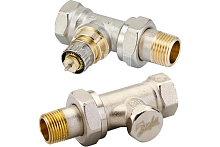 Набор термостатический для радиатора прямой 3/4' Click без термоголовки | код НС-1281644 | Royal Thermo