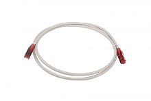 Патч-корд кат.5E F/UTP экранир. LSZH PC-LPM-STP-RJ45-RJ45-C5e-1.5M-LSZH-GY 1.5м сер. | код 42309 | Hyperline