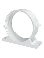 Держатель-соединитель пластиковый с уплотнителем D100 | код 10ДСКП | ERA