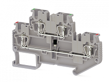 311 409, Пружинная клемма серии SRD 2,5-2FLD-24VAC (Серый) | код 0.0.0.3.11409 | KLEMSAN