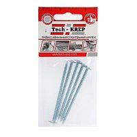 Саморез для тонкого метал. листа со сверлом 4.2х25 (уп.12шт) пакет Tech-Krep 102400
