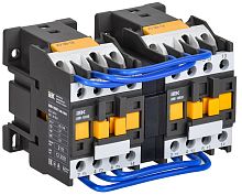 Контактор КМИ-10930 реверс 9А 400В/АС3 2НО | код KKM13-009-400-20-1 | IEK