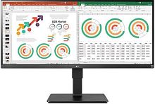 Монитор LG 34 UltraWide 34BN770-B черный IPS LED 21:9 HDMI M/M матовая HAS Piv 350cd 178гр/178гр 3440x1440 60Hz FreeSync DP UW USB 10.3кг | код 1887630 | LG