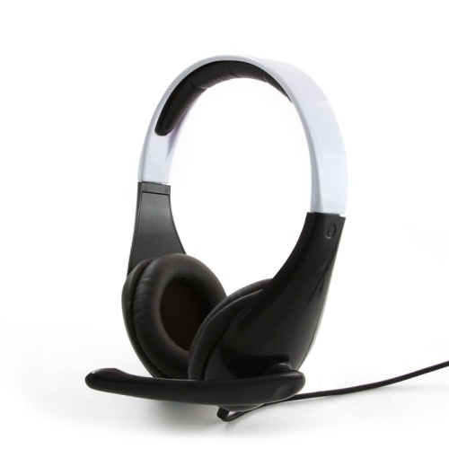 Гарнитура стерео Gembird MHS-901 , черный/белый, регулятор громкости | код MHS-901 | Gembird