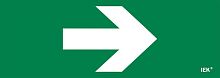 Этикетка самоклеящаяся 280х100мм ''Направляющая стрелка'' IEK | код LPC10-1-28-10-STR | IEK