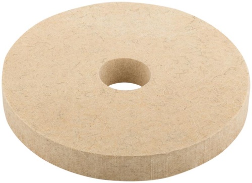 Круг полировочный фетровый для станка заточного, посадочный диаметр 32 мм, 150 мм | код 38722 | FIT фото 2