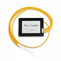 Сплиттер (разветвитель ответвитель) оптический 1х4 одномод. равномерный 1310/1550 3 m 3 mm неоконцованный, Hyperline FO-SPL-1x4-E11-3.0-3M | код 45031 | Hyperline