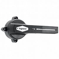 Стандартная поворотная рукоятка - для DCX³M от 200 до 400 А - чёрная | код. 431146 | Legrand