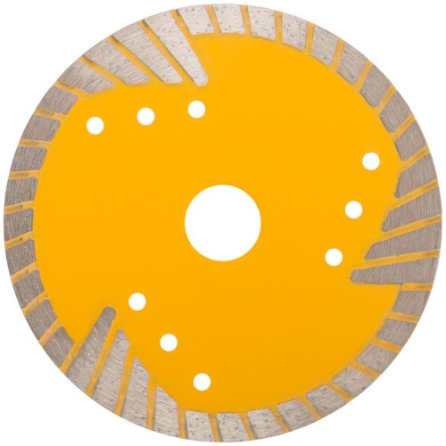 Диск отрезной алмазный, сегментный с защитными секторами Profi Plus, 125X2.4X8.3X22.2 мм | код 67-415 | FIT фото 6