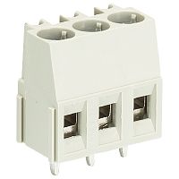 Клемма на печатную плату, подвод кабеля сбоку, 2 полюса, шаг: 5,08 мм, винтовая фиксация провода, без маркировки, с изоляционной пластиной, 300V, 16А, цвет: серый, серия 8291 | код 25.163.0253.0 | Wieland