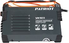 Сварочный аппарат Patriot WM160D инвертор ММА 6.8кВт | код 1580781 | PATRIOT