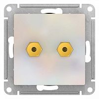 Аудио-розетка ATLASDESIGN, жемчуг | код. ATN000487 | Schneider Electric