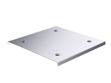 Крышка вертикального угла 700, цинк-ламель | код UKF307ZL | DKC