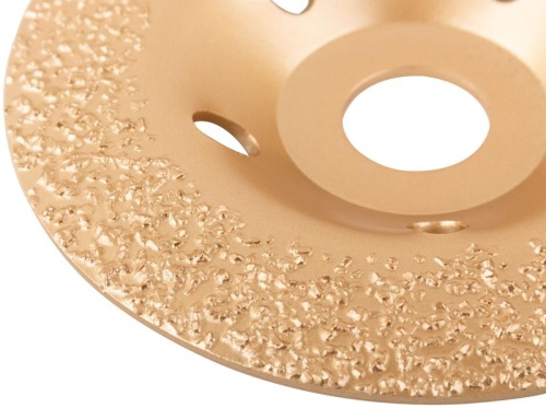 Диск твердосплавный шлифовальный, наклонный, посадочный диаметр 22,2 мм, 125 мм, Р15 | код 39532 | FIT фото 7