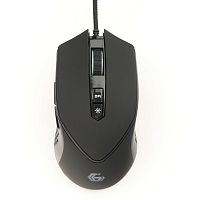 Мышь игровая Gembird MG-770, USB, чёрн., 3200DPI, 7 кн., рег. подсв., каб. тканевый 1.8 м | код MG-770 | Gembird