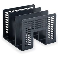 Лоток-сортер для бумаг BRAUBERG Radikal, 3 отделения, 207х212х165 мм, сетчатый, черный, 235364 | код 235364 | BRAUBERG