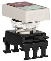 Кнопка сдвоенная on/off HD15GO (бел.) | код 004770027 | ETI