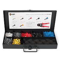 Набор втулочных наконечников НШВИ М-2850-0 (КВТ) | код 75273 | КВТ