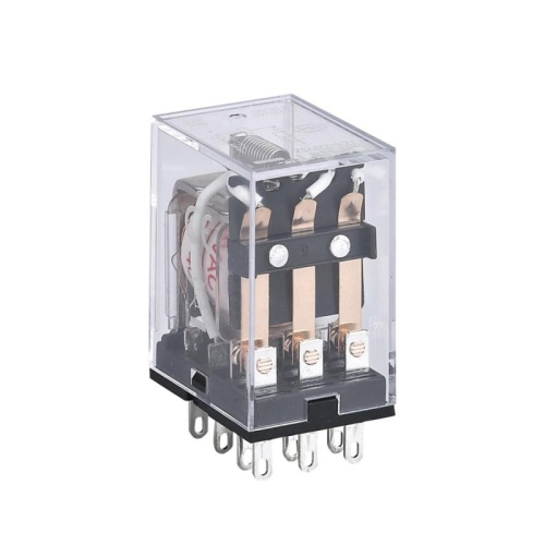 Промежуточное реле JZX-22F(D) 3 конт. с инд. LED 5А 220В DC (R) | код 285213 | CHINT