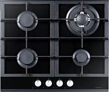 Газовая варочная поверхность Darina 1T2 C 308 B стекло черное | код 1014698 | DARINA