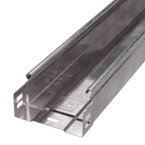 Лоток неперфорированный Стандарт 600х80х3000 (1,0 мм) (6 м/уп) Промрукав | код PR16.0065 | ПРОМРУКАВ