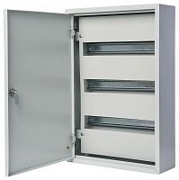 Распределительный шкаф ЩРН, 45 мод., IP31, навесной, сталь, серая дверь | код. 30205DEK | DEKraft