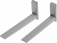 Кронштейн для СВЧ Holder MWS-2005 серебристый макс.40кг настенный фиксированный | код 661028 | HOLDER