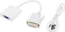 Переходник DVI-D (m) VGA (f) 0.23м | код 1062424 | NONAME