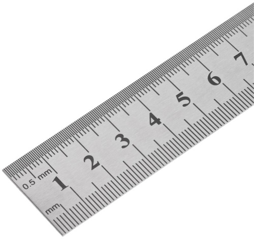 Линейка нержавеющая 400х28мм FIT 19004 фото 4