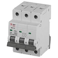 Выключатель автоматический ВА47-63 3P 16А кривая C 4,5кА PRO VA63-3P16C4.5 ЭРА | код Б0059437 | ЭРА