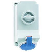 Розетка настенная с блокировкой 32А 3p IP44 16013 | код 16013 | Bals