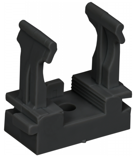 ELASTA Держатель для гофр. труб под м. пист. CFM20 черн. IEK | код ET-TA10D-CFM-020-K02-100 | IEK ELASTA Держатель для гофр. труб под м. пист. CFM20 черн. IEK | код ET-TA10D-CFM-020-K02-100 | IEK