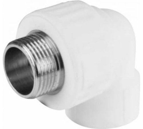 Уголок комбинированный 32 х 3/4' НР полипропиленовый PPR белый | код 10126132 | VALFEX Уголок комбинированный 32 х 3/4' НР полипропиленовый PPR белый | код 10126132 | VALFEX