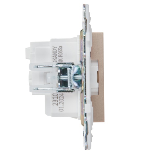 SKANDY Роз. с з/к без з/ш 16А SK-R05Sa песоч. IEK | код SK-R11-16-K98 | IEK фото 3