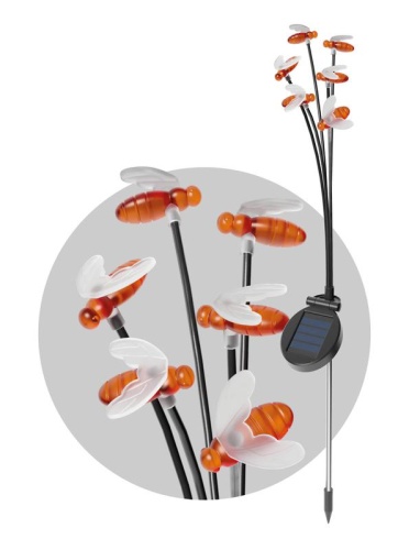 Светильник садовый 6 пчелок 6LED SOL114 | код KOC_SOL114 | КОСМОС Светильник садовый 6 пчелок 6LED SOL114 | код KOC_SOL114 | КОСМОС