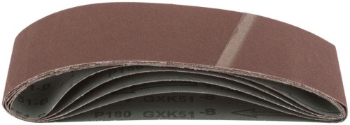 Лента шлифовальная бесконечные водостойкие на тканевой основе (уп.5шт) 75х533мм Р 180 FIT 39698 фото 2 Лента шлифовальная бесконечные водостойкие на тканевой основе (уп.5шт) 75х533мм Р 180 FIT 39698 фото 2