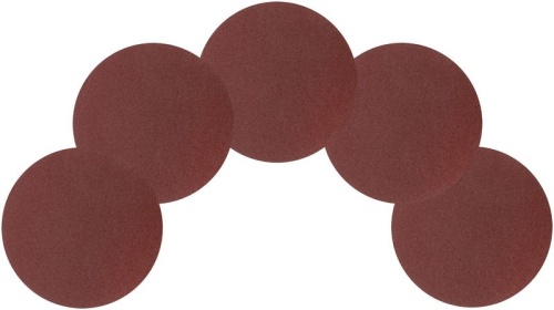 Круги шлифовальные сплошные (липучка), алюминий-оксидные, 150 мм, 5 шт Р 80 | код 39804 | FIT фото 5