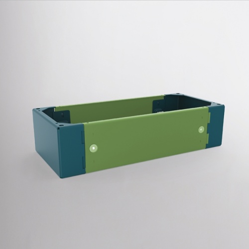 Боковые панели цоколя для щита EC 300x200мм со встроенными уголками, 2шт с монт. компл., RAL5020 | код ECZP030020 | ETA Боковые панели цоколя для щита EC 300x200мм со встроенными уголками, 2шт с монт. компл., RAL5020 | код ECZP030020 | ETA