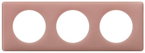 Celiane. Рамка 3-постовая. Цвет "Перкаль розе" | код 066763 | Legrand Celiane. Рамка 3-постовая. Цвет "Перкаль розе" | код 066763 | Legrand