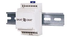 SKAT-12-1,0 DIN источник питания 12В 1А пластиковый корпус под DIN рейку 35 мм | код 583 | БАСТИОН
