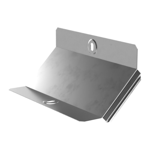 Крышка угла вертикального внутреннего 45 градусов Стандарт INOX (AISI 304) 200 Промрукав | код PR16.3166 | ПРОМРУКАВ