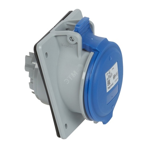 Розетка встраиваемая - 32А - 2К+З - 230 В - IP 44 | код 90169 | Legrand