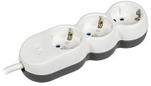 Удлинитель У03 3 места 2P+PE/3м 3х1,5мм2 16А/250В UNO | код WYP53-16-03-03-Z | IEK